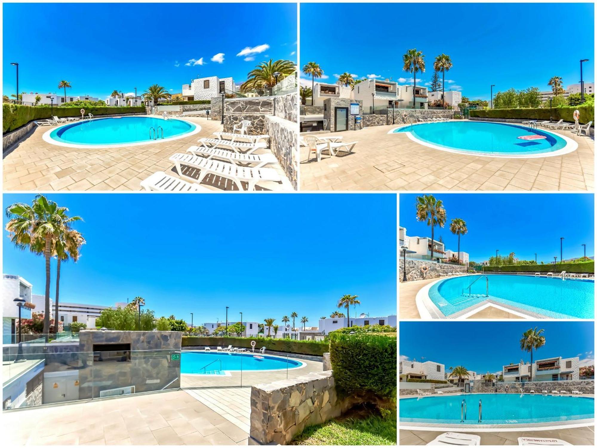 Two Bedroom Apartment, Near Playa De Las Americas, Free Wifi, Pool Esterno foto